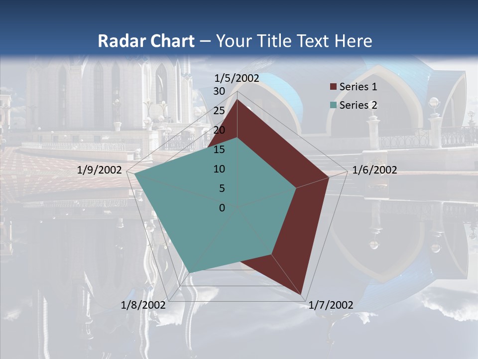 Reflection Gold Serene PowerPoint Template