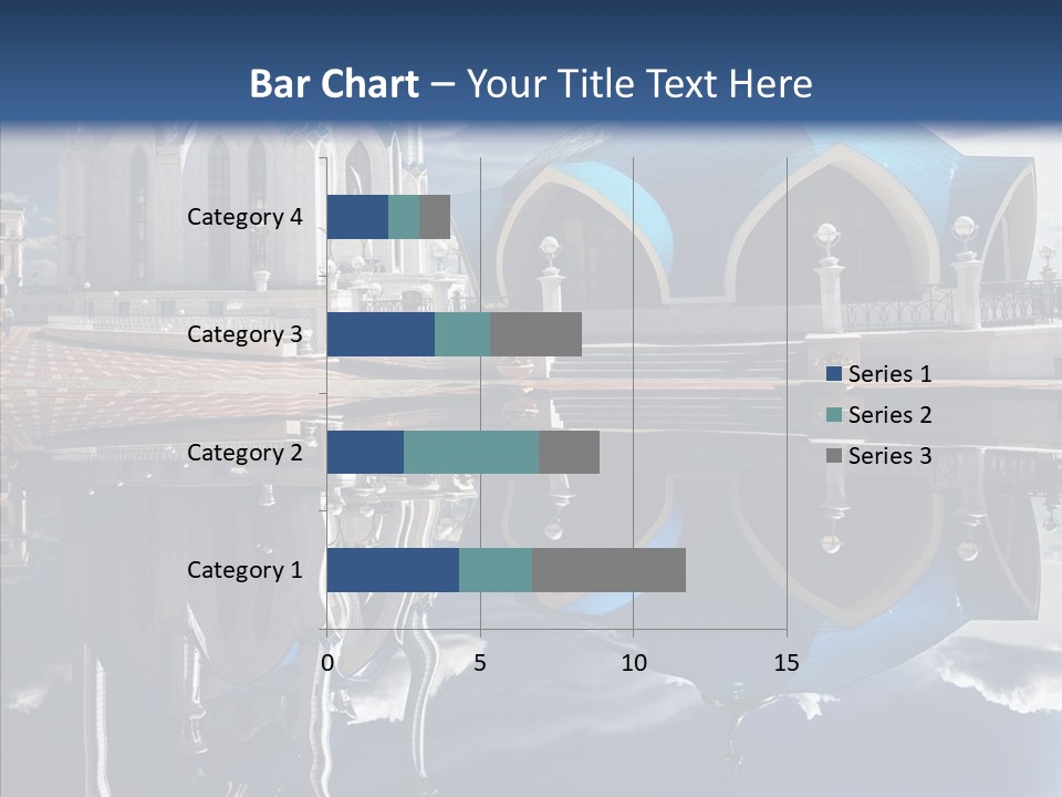 Reflection Gold Serene PowerPoint Template
