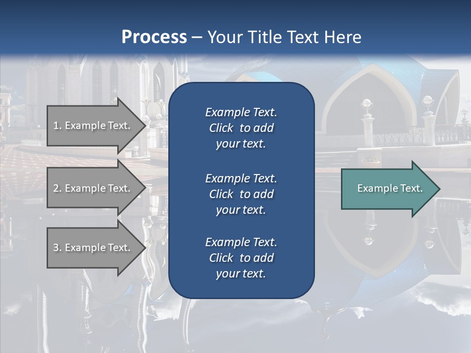 Reflection Gold Serene PowerPoint Template
