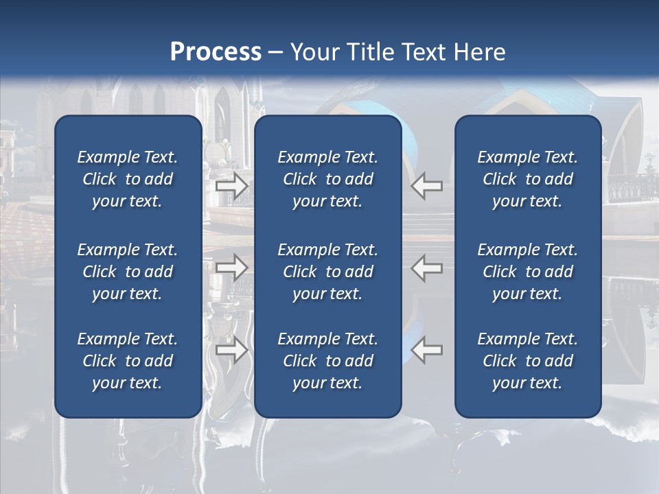Reflection Gold Serene PowerPoint Template