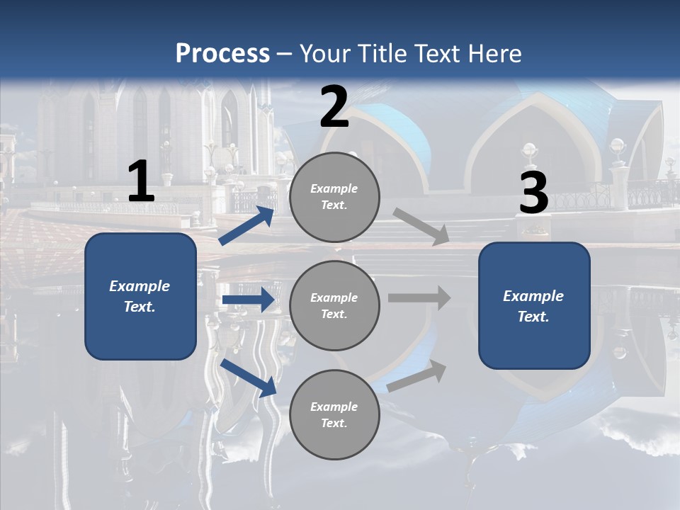 Reflection Gold Serene PowerPoint Template
