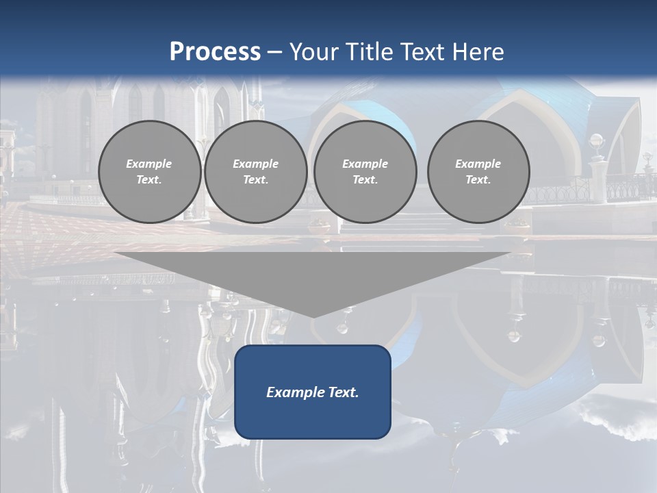 Reflection Gold Serene PowerPoint Template