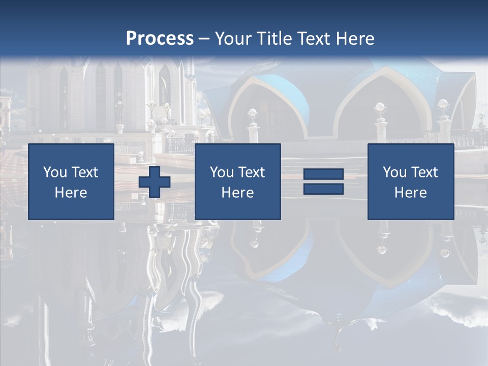 Reflection Gold Serene PowerPoint Template