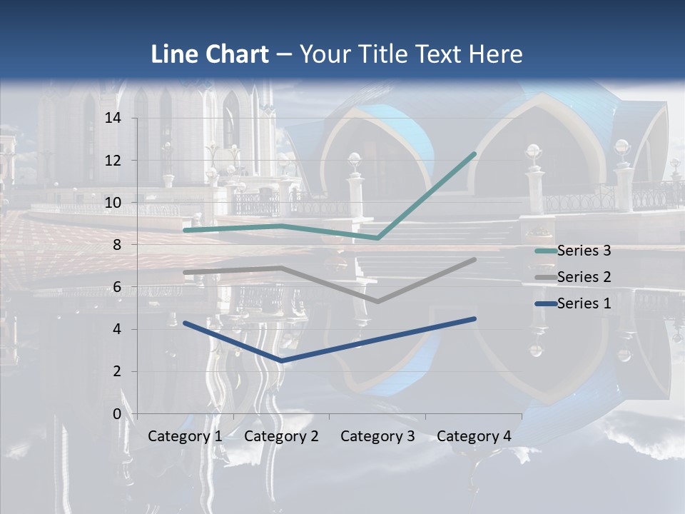 Reflection Gold Serene PowerPoint Template