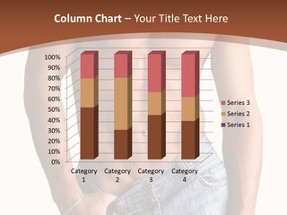 White Naked Strong PowerPoint Template