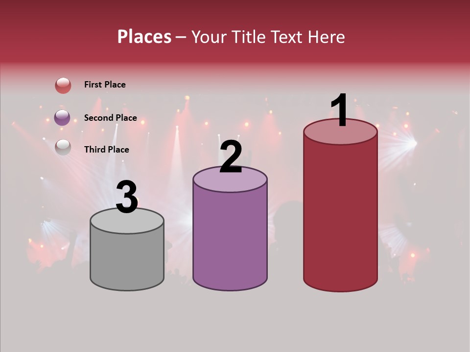 Dancefloor Volume Active PowerPoint Template