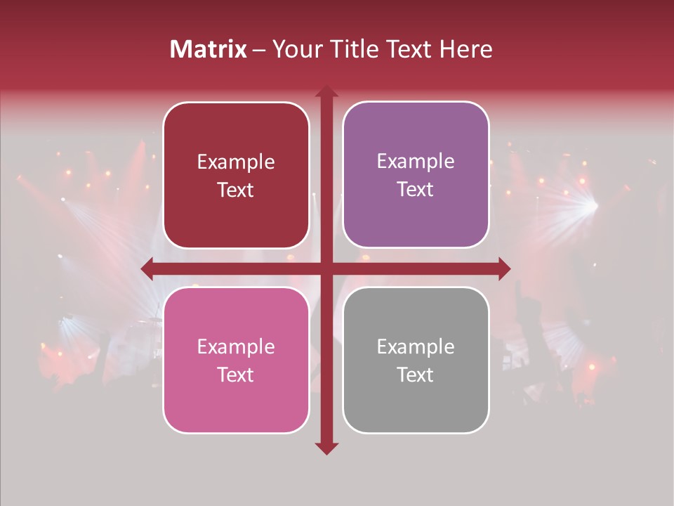 Dancefloor Volume Active PowerPoint Template