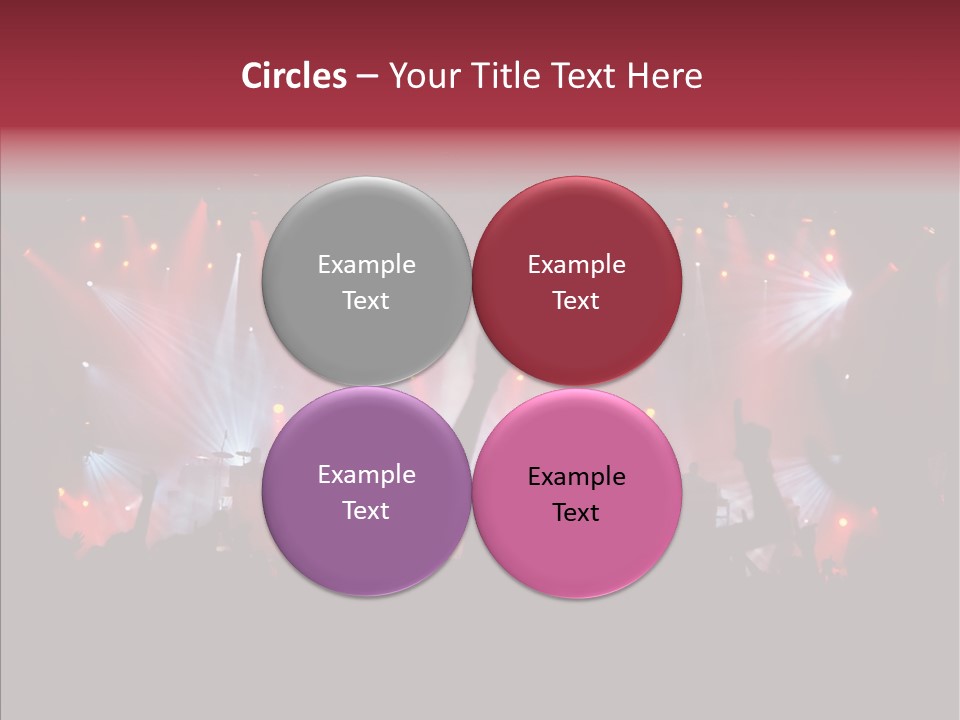 Dancefloor Volume Active PowerPoint Template