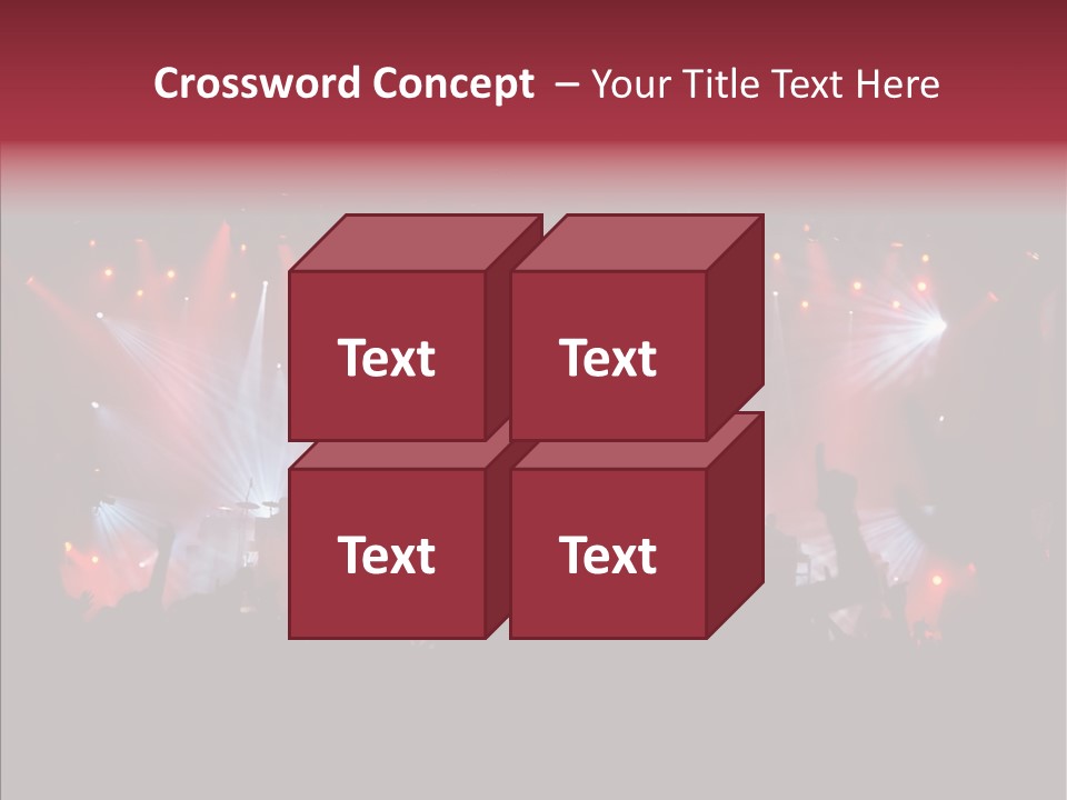 Dancefloor Volume Active PowerPoint Template