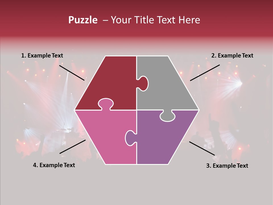 Dancefloor Volume Active PowerPoint Template