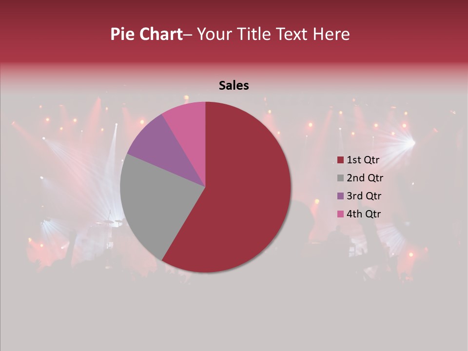 Dancefloor Volume Active PowerPoint Template