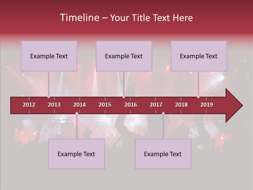 Dancefloor Volume Active PowerPoint Template