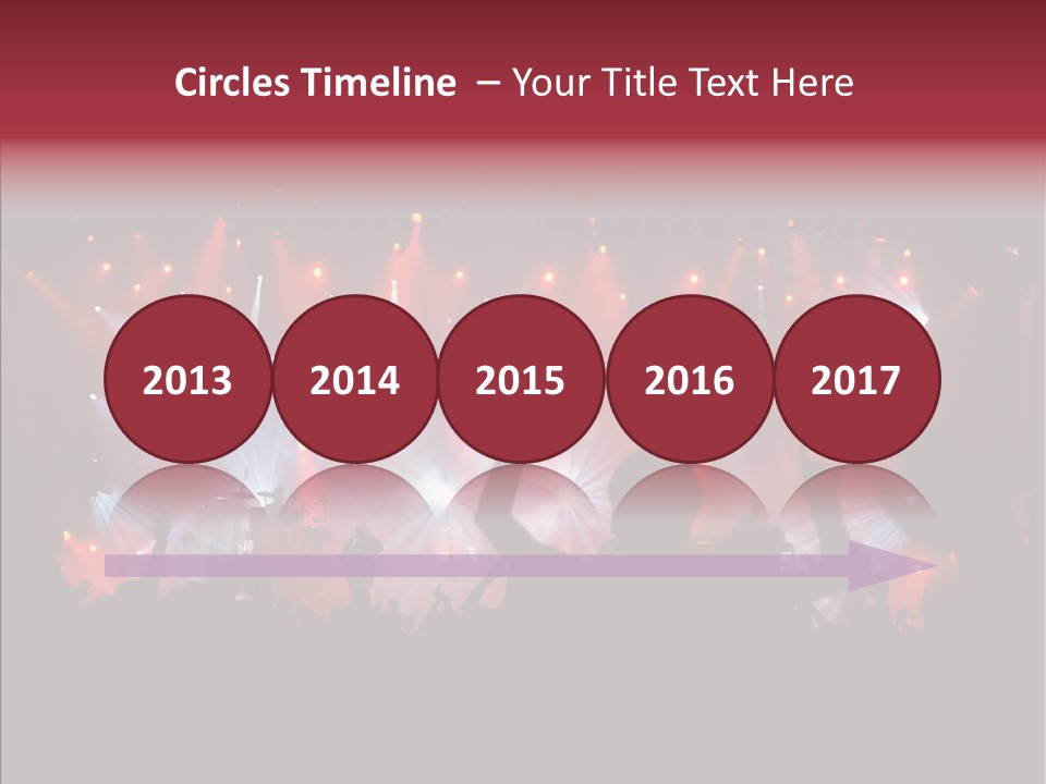 Dancefloor Volume Active PowerPoint Template