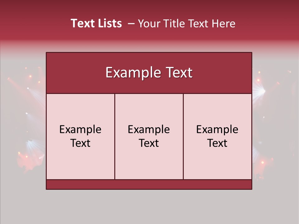 Dancefloor Volume Active PowerPoint Template