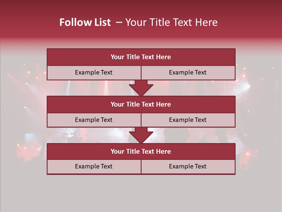 Dancefloor Volume Active PowerPoint Template