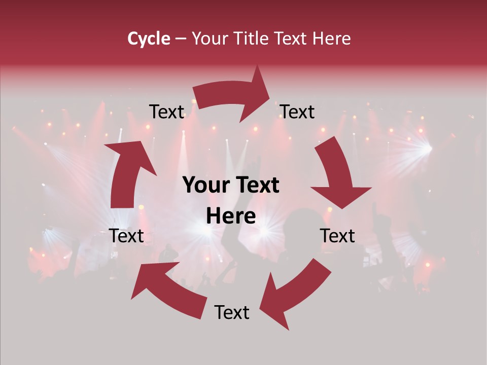 Dancefloor Volume Active PowerPoint Template