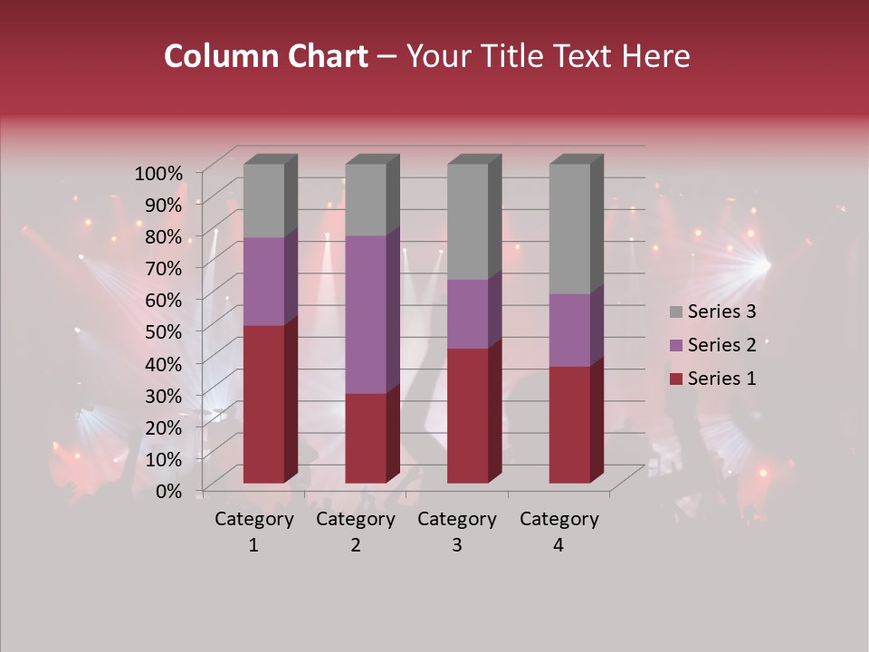 Dancefloor Volume Active PowerPoint Template