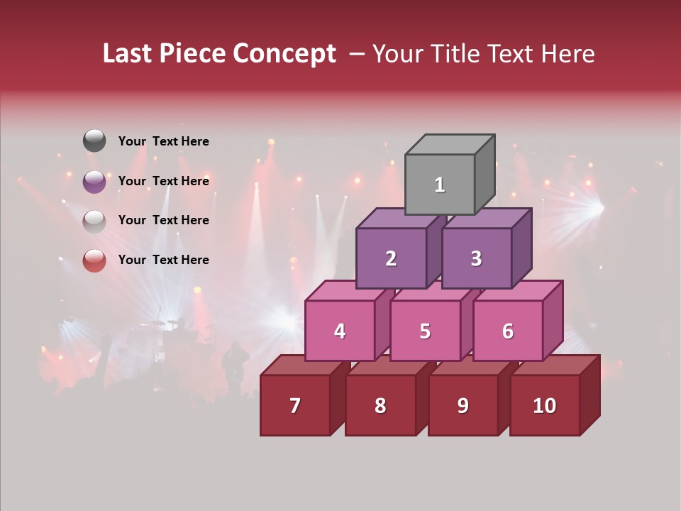 Dancefloor Volume Active PowerPoint Template