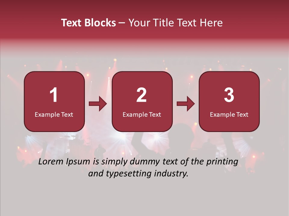 Dancefloor Volume Active PowerPoint Template