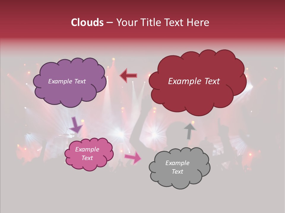 Dancefloor Volume Active PowerPoint Template