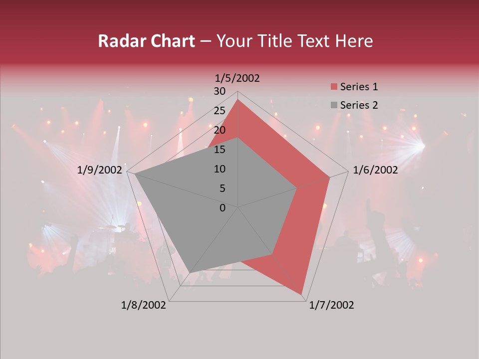 Dancefloor Volume Active PowerPoint Template