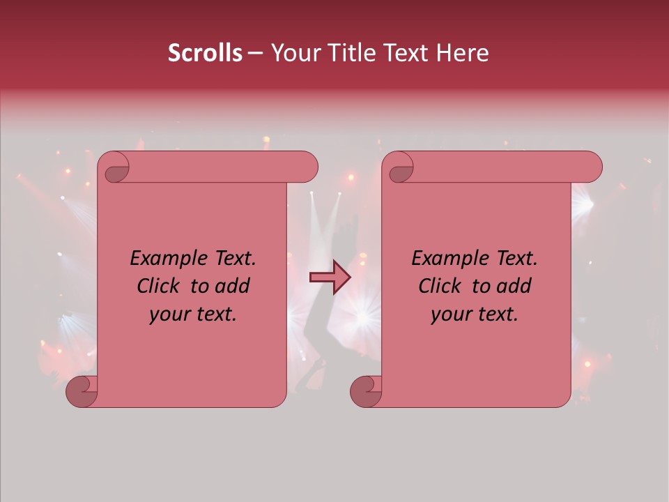 Dancefloor Volume Active PowerPoint Template