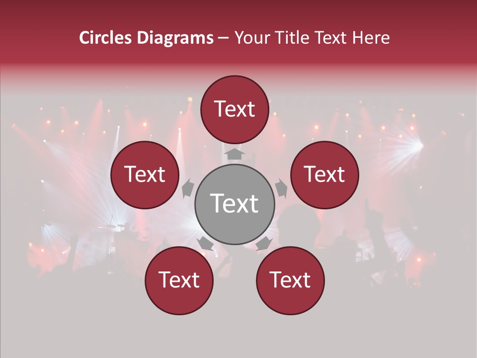 Dancefloor Volume Active PowerPoint Template