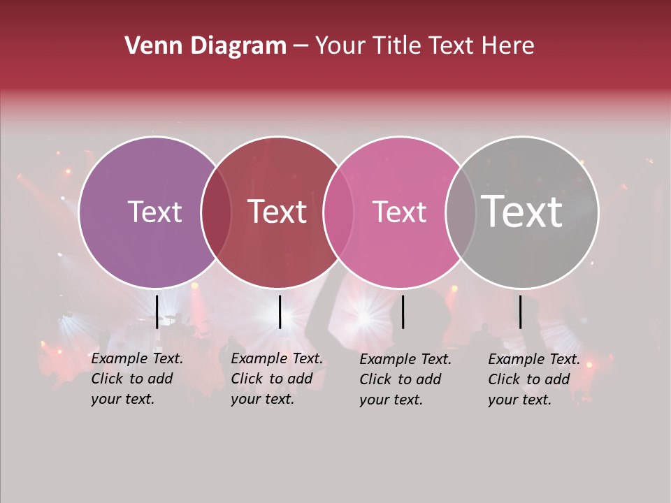 Dancefloor Volume Active PowerPoint Template