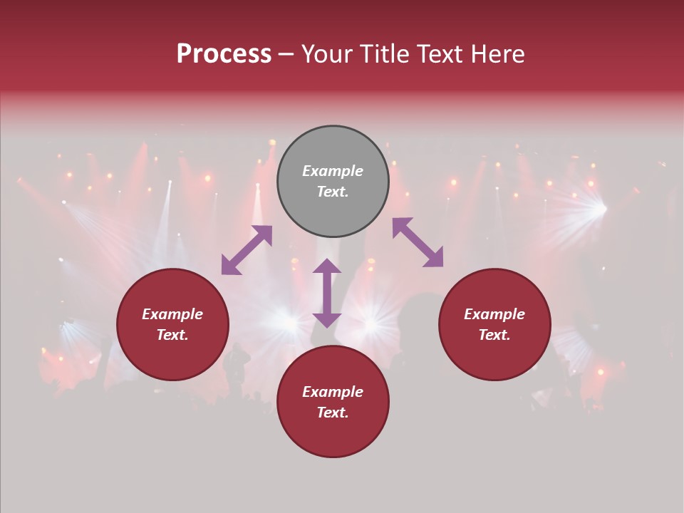 Dancefloor Volume Active PowerPoint Template