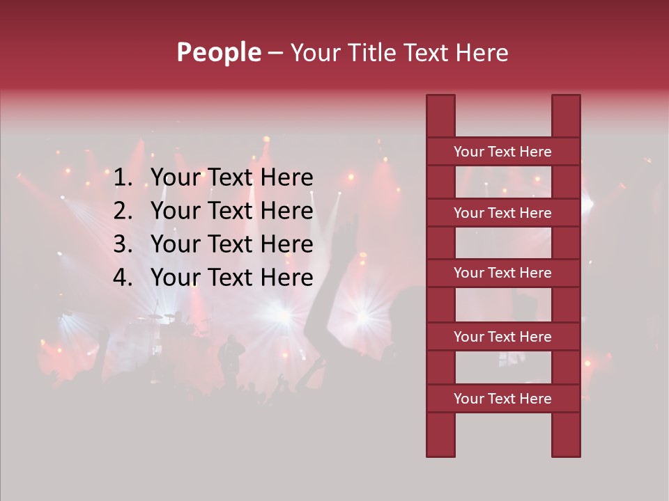 Dancefloor Volume Active PowerPoint Template