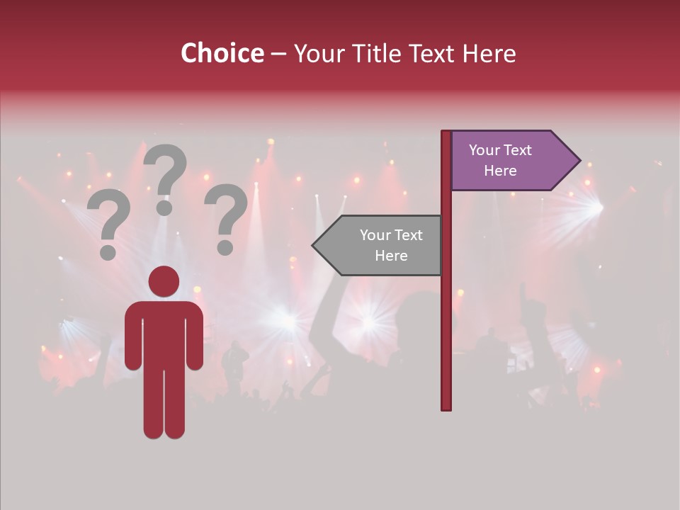 Dancefloor Volume Active PowerPoint Template