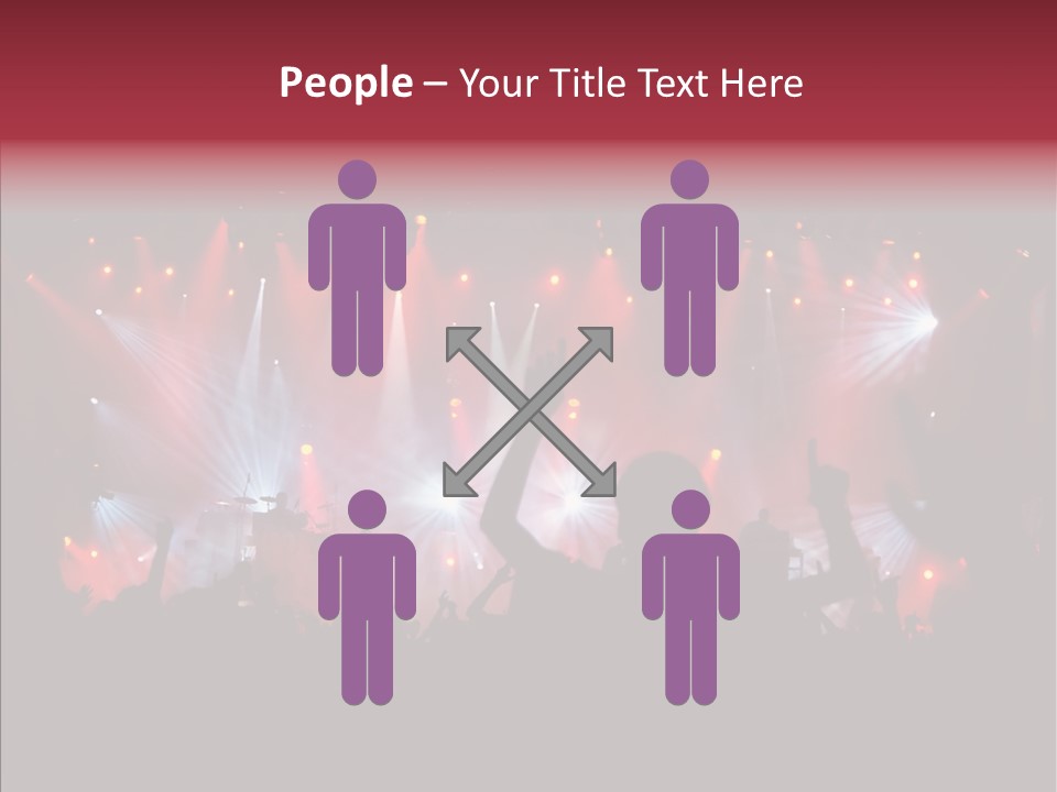 Dancefloor Volume Active PowerPoint Template