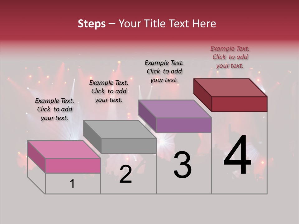 Dancefloor Volume Active PowerPoint Template