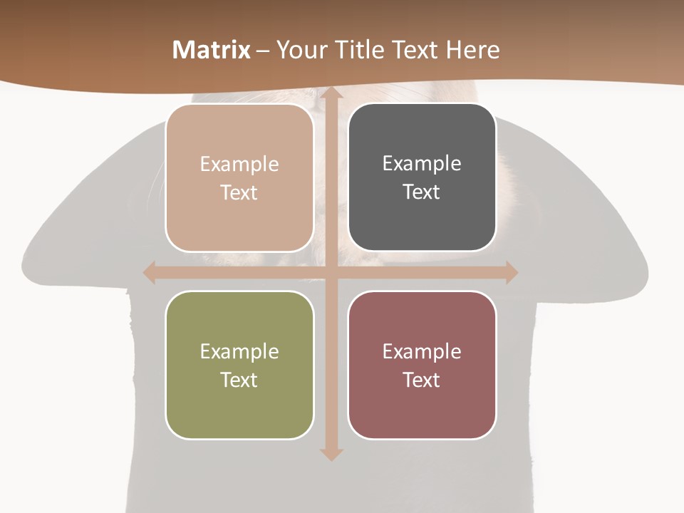 Furry Spring Easter PowerPoint Template