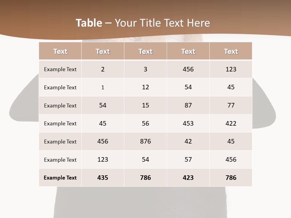 Furry Spring Easter PowerPoint Template