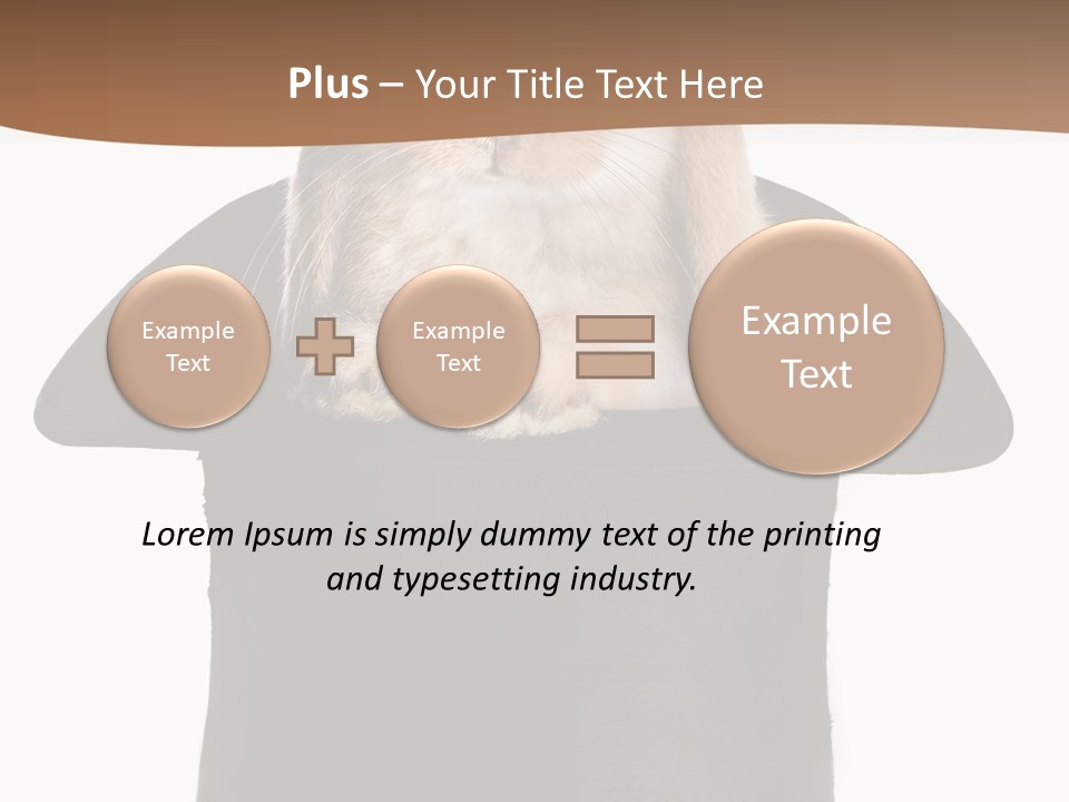 Furry Spring Easter PowerPoint Template