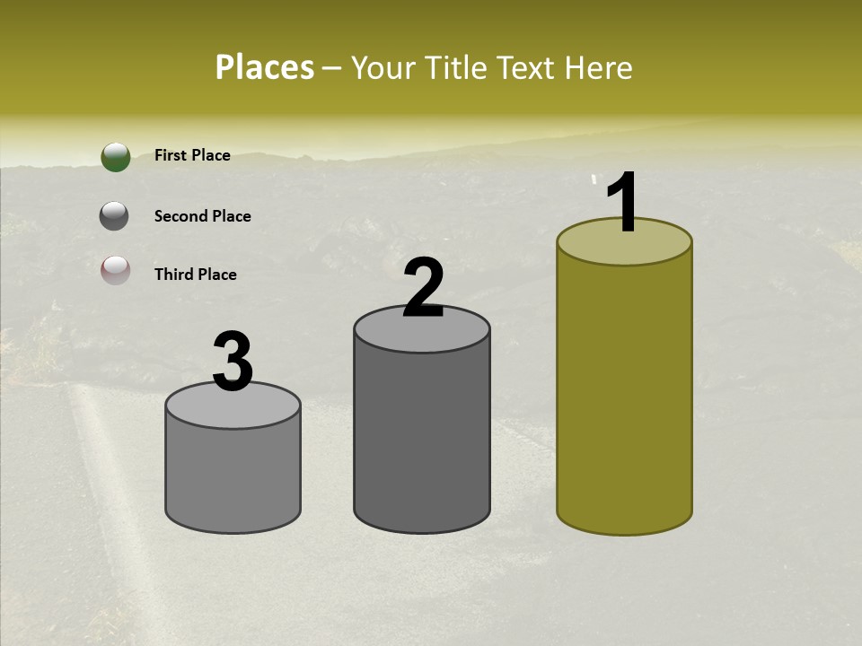 Concrete Park Attraction PowerPoint Template