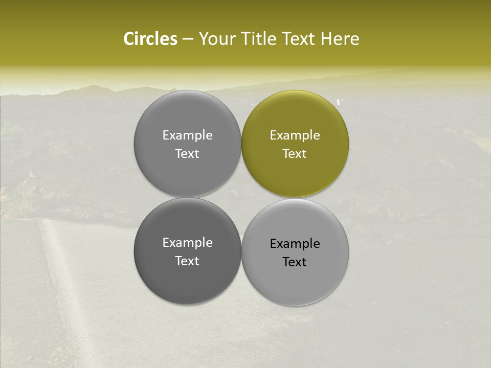 Concrete Park Attraction PowerPoint Template