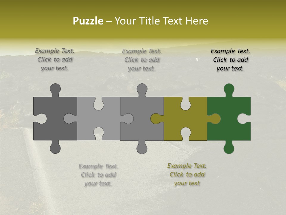 Concrete Park Attraction PowerPoint Template