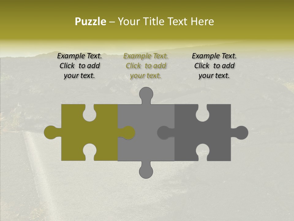 Concrete Park Attraction PowerPoint Template