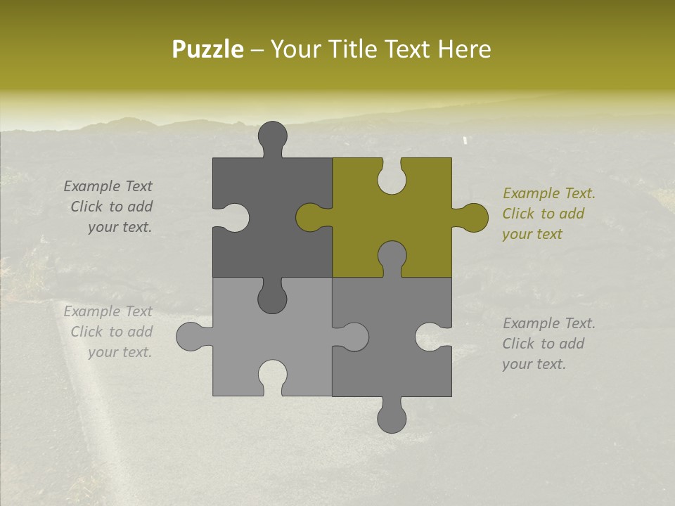 Concrete Park Attraction PowerPoint Template