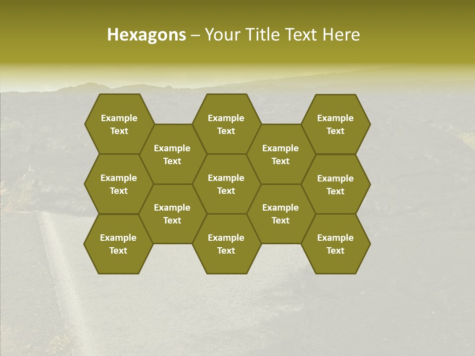 Concrete Park Attraction PowerPoint Template