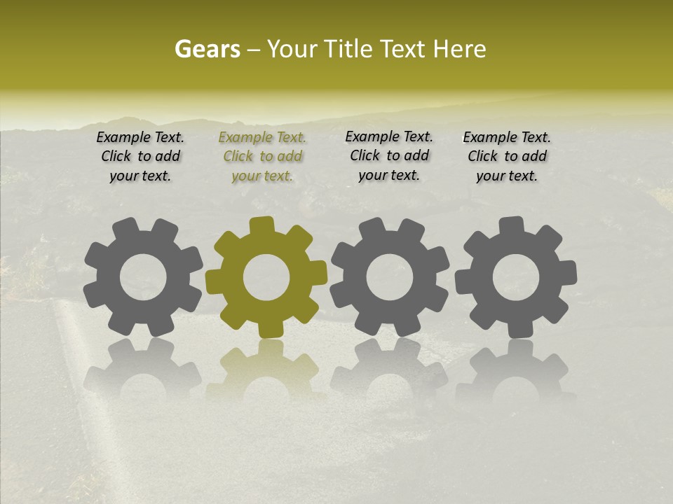 Concrete Park Attraction PowerPoint Template