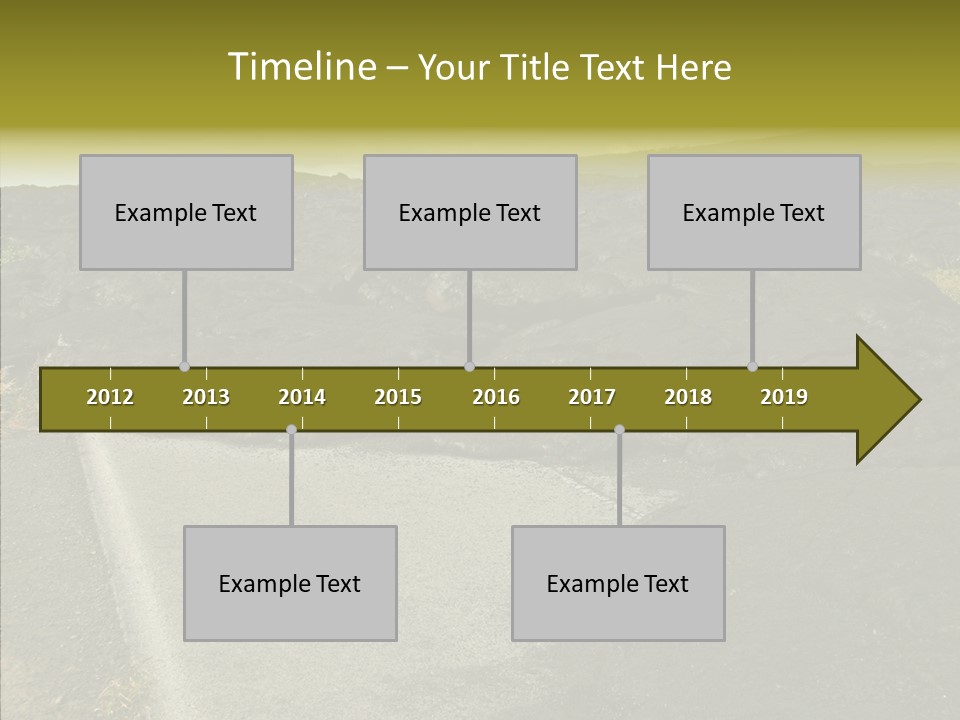 Concrete Park Attraction PowerPoint Template