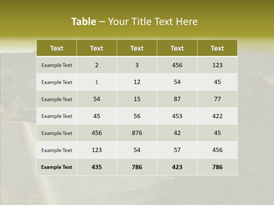 Concrete Park Attraction PowerPoint Template