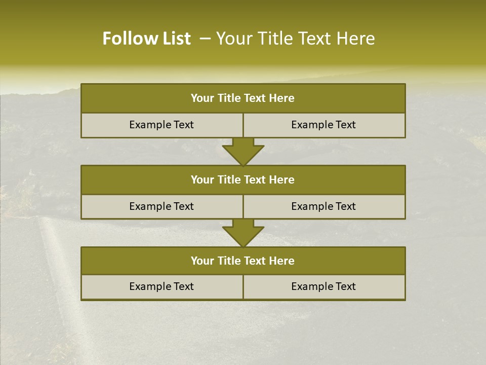 Concrete Park Attraction PowerPoint Template