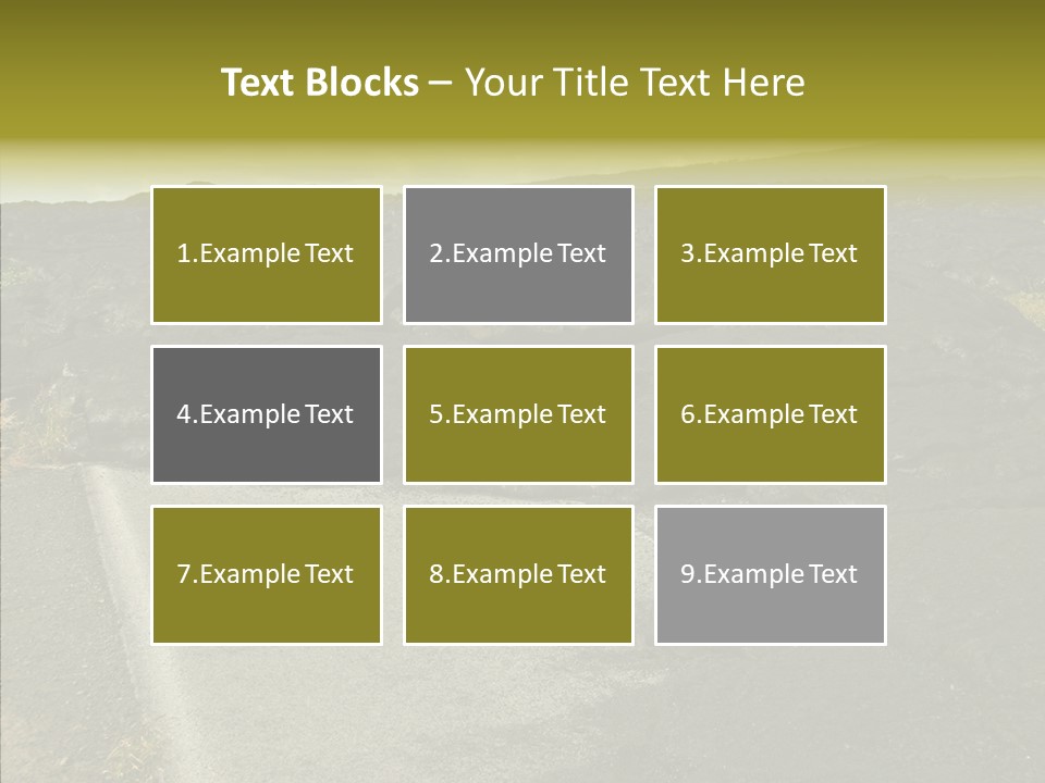 Concrete Park Attraction PowerPoint Template