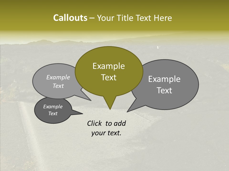 Concrete Park Attraction PowerPoint Template