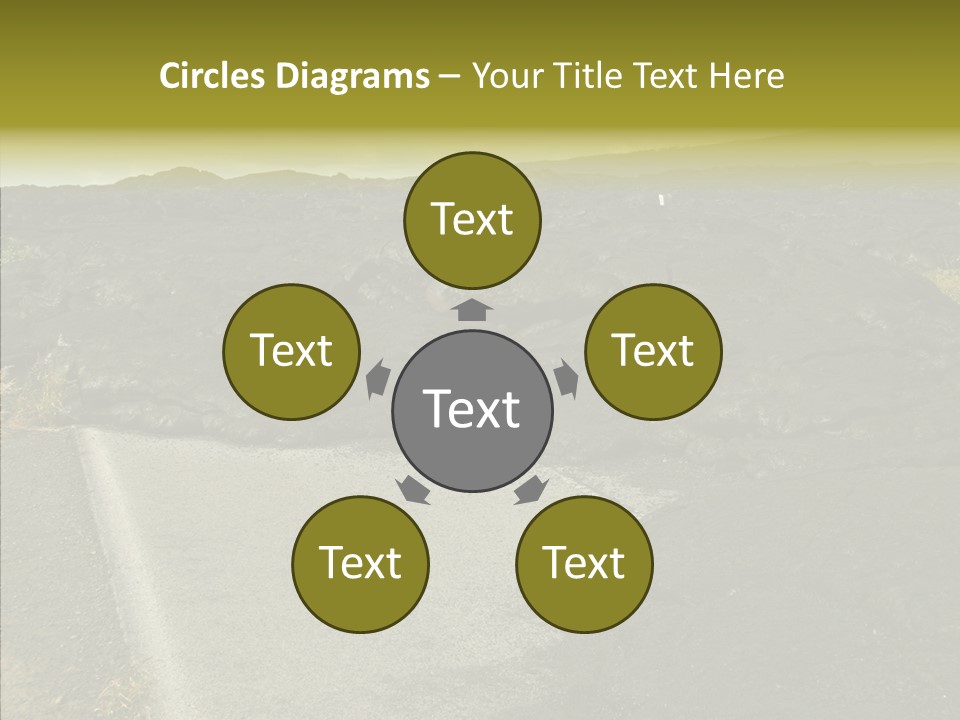 Concrete Park Attraction PowerPoint Template