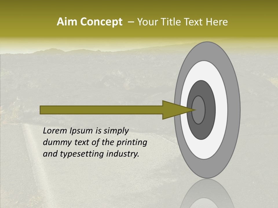 Concrete Park Attraction PowerPoint Template